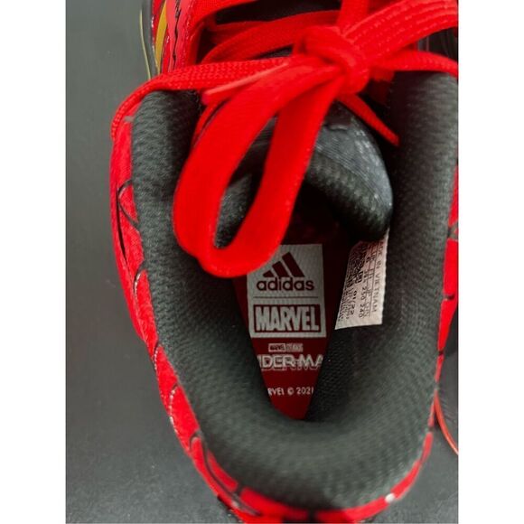 Adidas Donovan Mitchell Spiderman GS Unreleased Youth Sz 6.5 - Picture 7 of 12